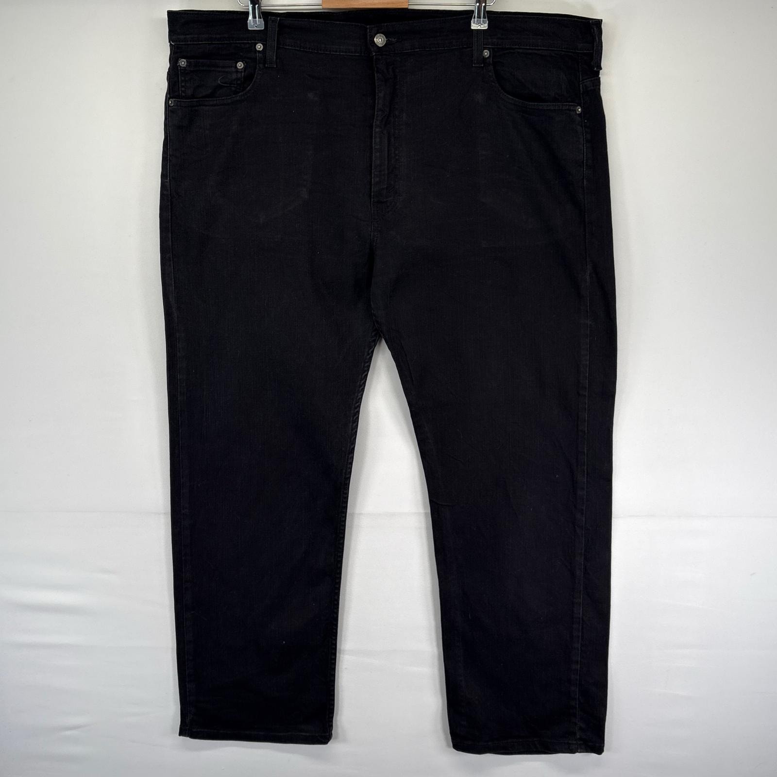 古着 リーバイス Levi's デニム パンツ デニム 569 ブラックデニム 大きいサイズ 5ポケット ストレート w44 L32  ブラック系 メンズ