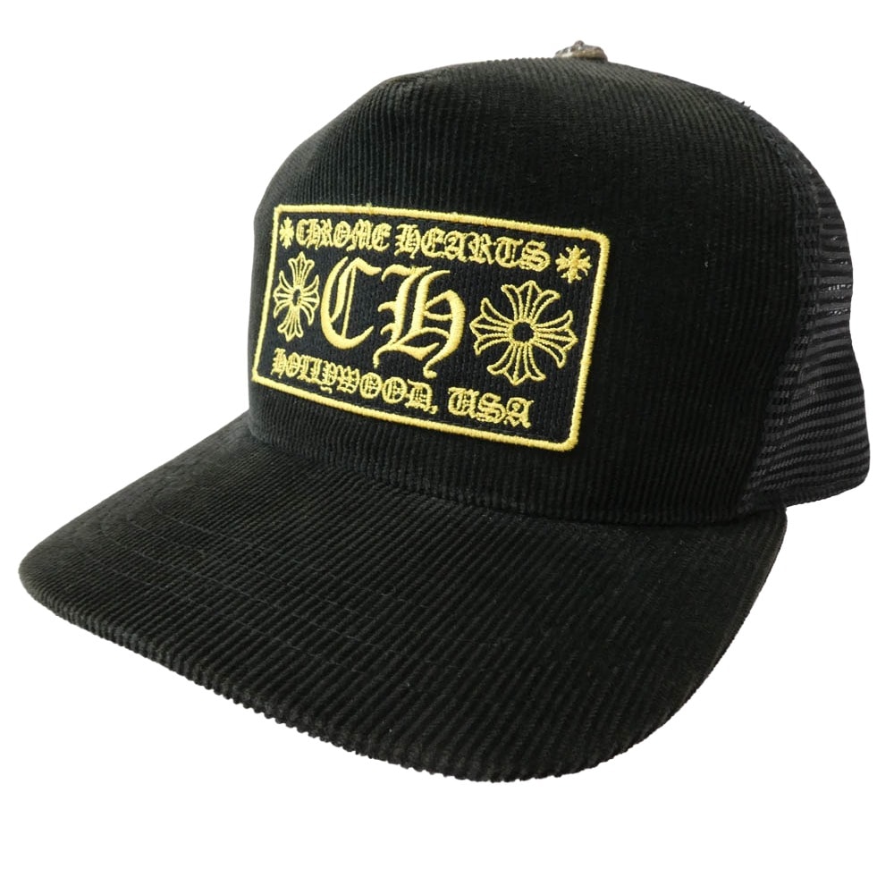 Chrome Hearts Trucker Cap CH "Black/Yellow"