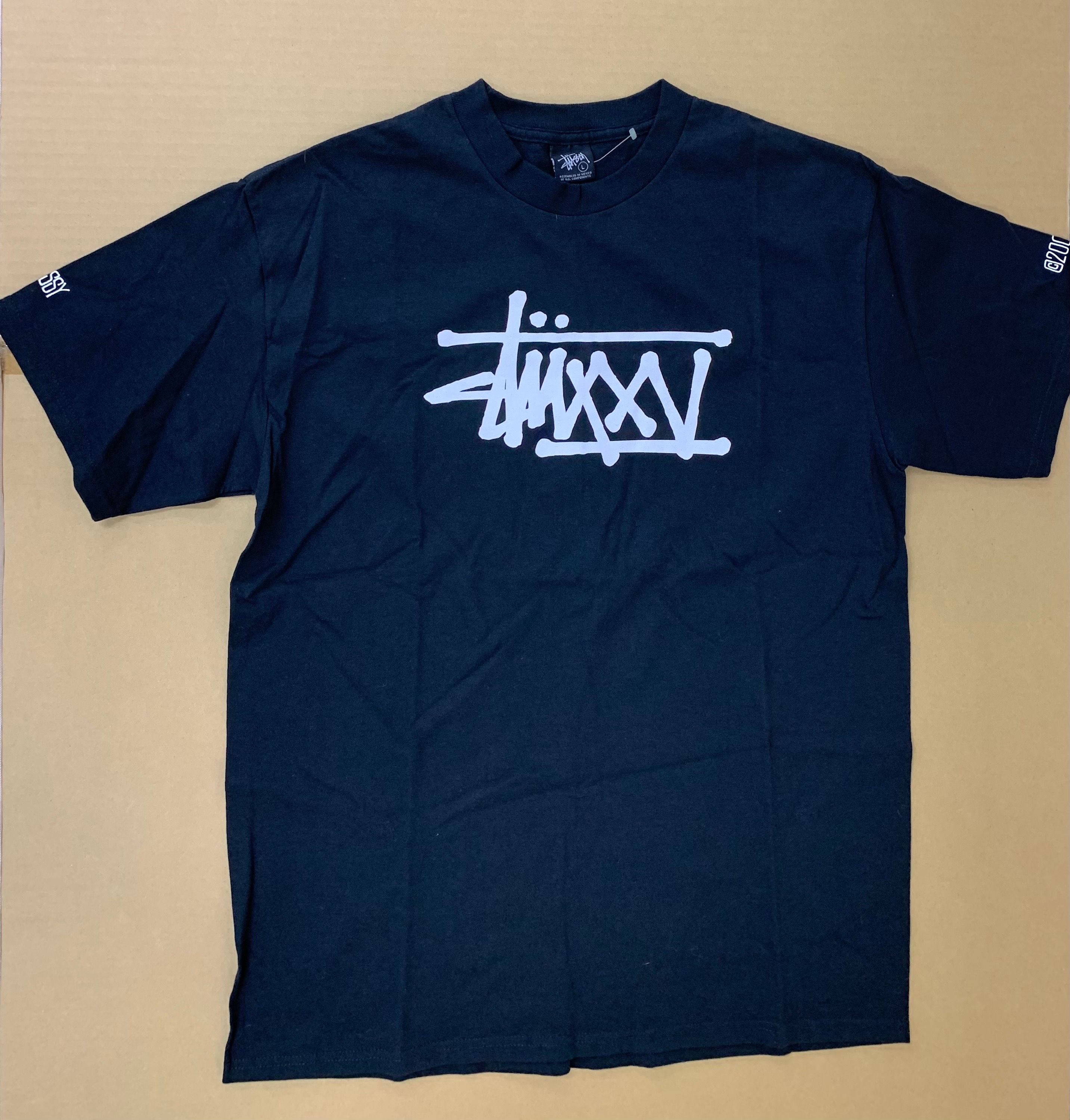 stussy tee tシャツ 25周年 2005 old
