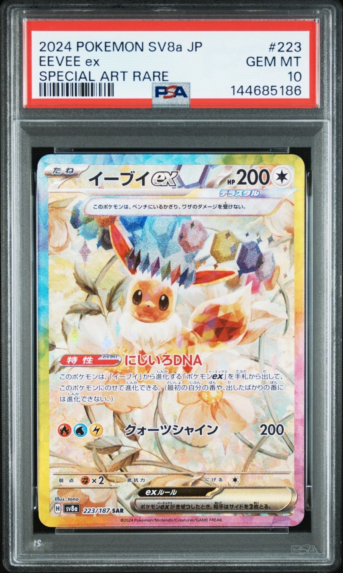グラードン AR SV3a PSA10 PSA 10 Groudon AR 069/062 sv3a Raging Surf 2023 Pokemon Card