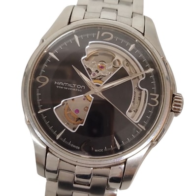 HAMILTON ハミルトン H325650 ジャズマスター 自動巻き メンズ 腕時計 正規品 / C677