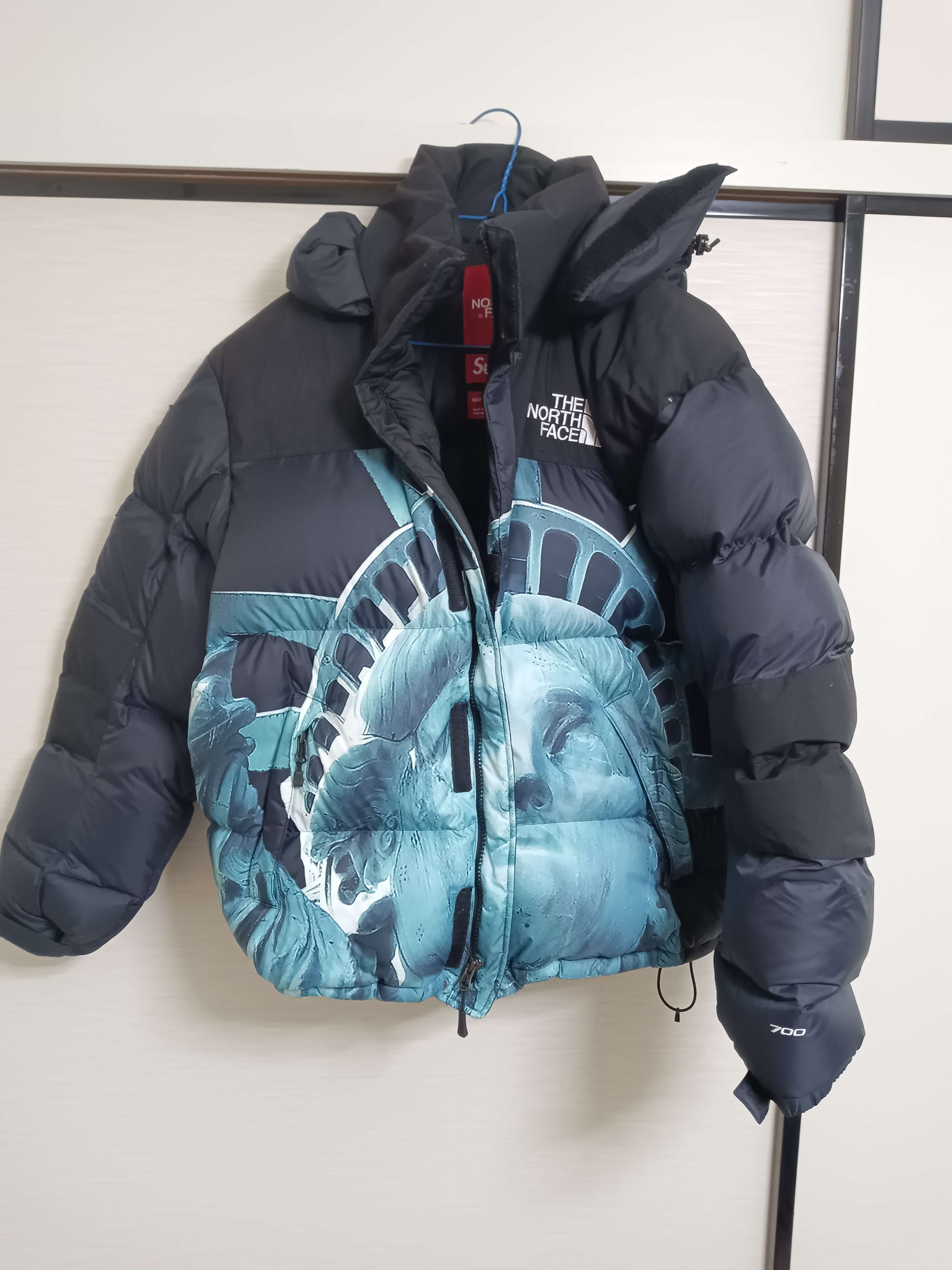 Supreme x The North Face Statue of Liberty Baltoro Jacket "Black"
