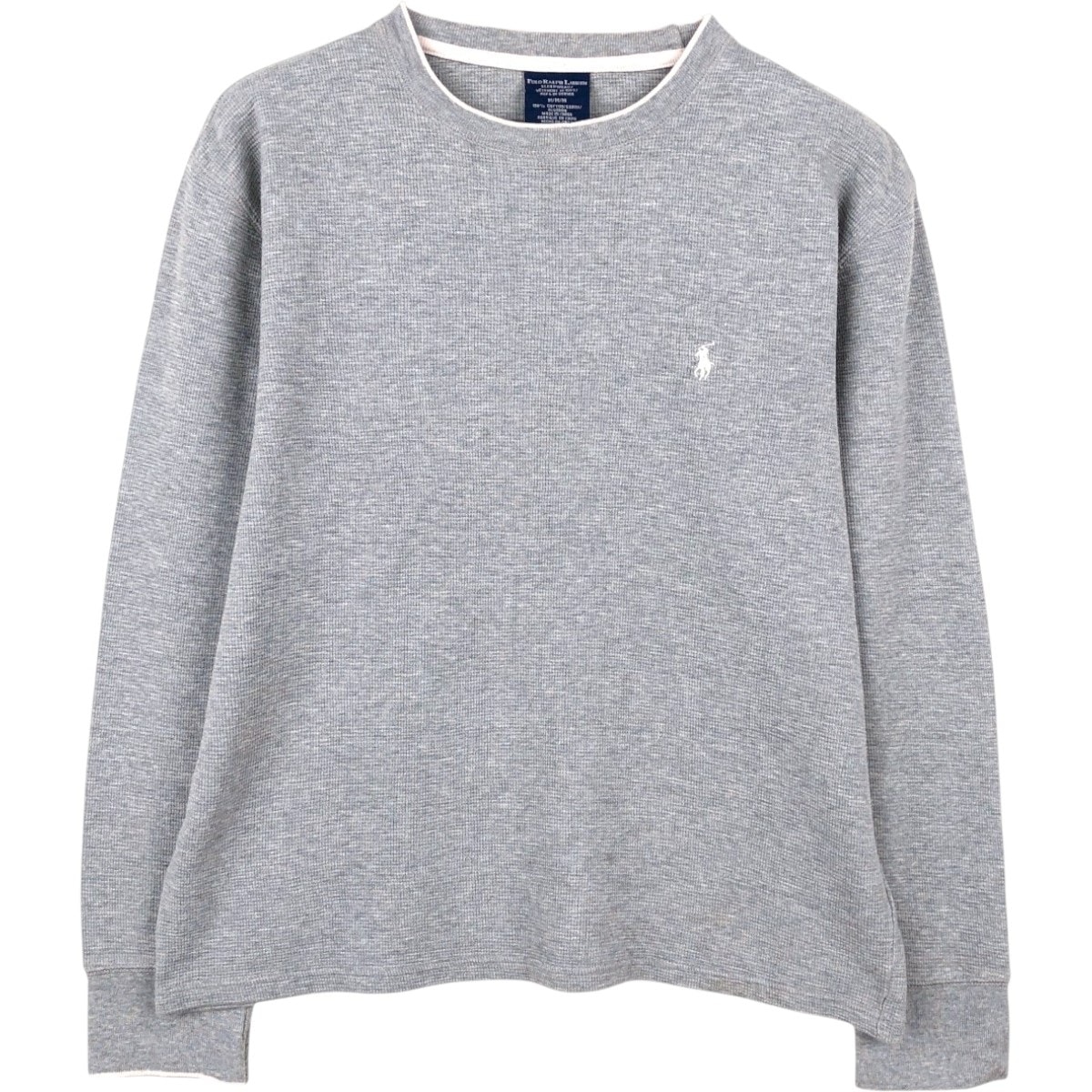 古着 ラルフローレン Ralph Lauren POLO RALPH LAUREN SLEEPWEAR サーマルロンT ワッフル メンズM相当/eaa677769