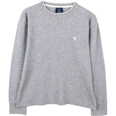 古着 ラルフローレン Ralph Lauren POLO RALPH LAUREN SLEEPWEAR サーマルロンT ワッフル メンズM相当/eaa677769