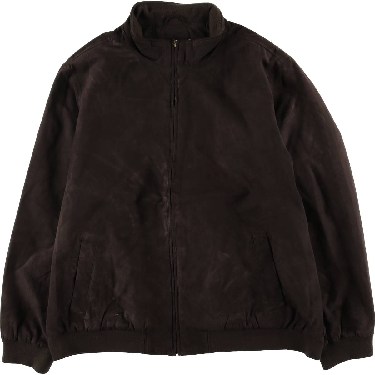 古着 エルエルビーン L.L.Bean 中綿入り スエードレザーブルゾン メンズXXL相当/eaa612466