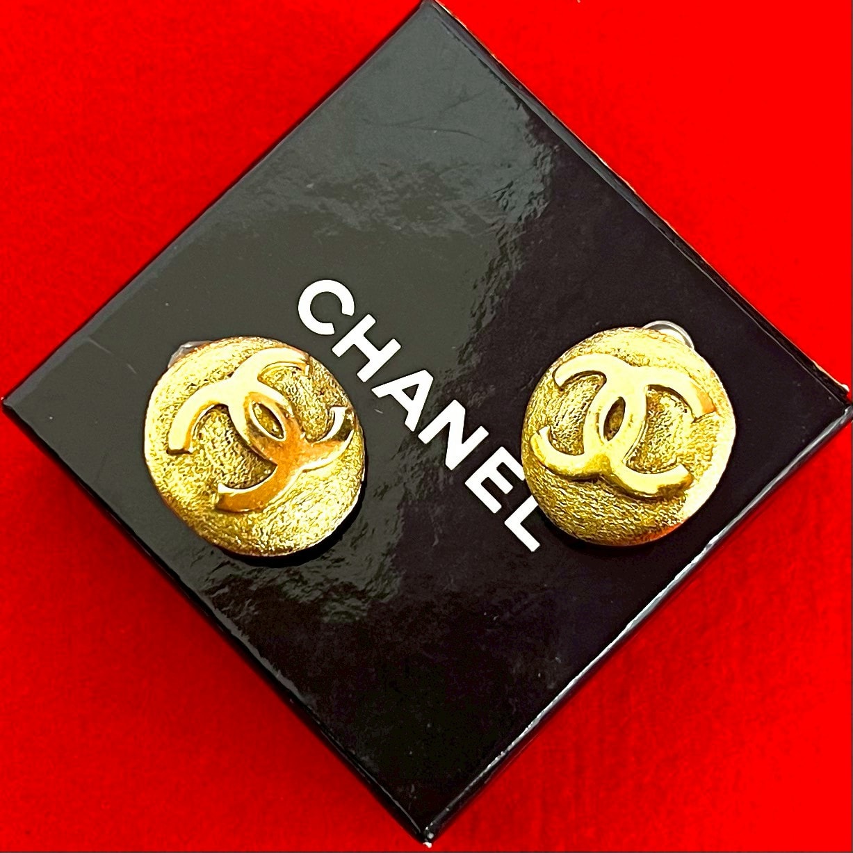 CHANEL シャネル ココマーク GP イヤリング ゴールド
 99-10