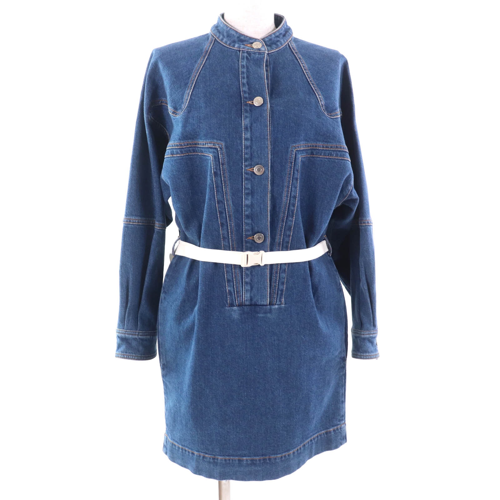 極美品 ステラマッカートニー
 ワンピース LIANA DENIM DRESS インディゴ レディース 36 603710