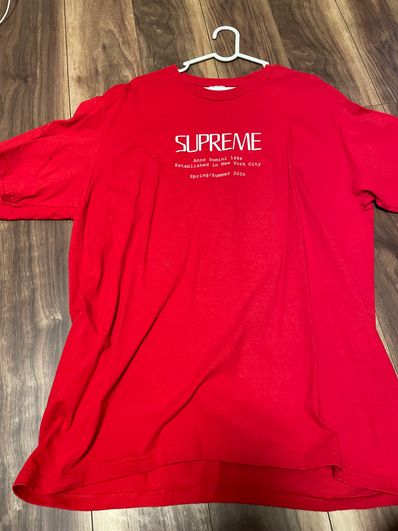 Supreme Anno Domini Tee "Red"