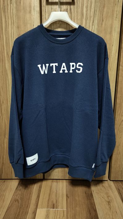Wtaps ACADEMY / SWEATER / COPO "Navy"