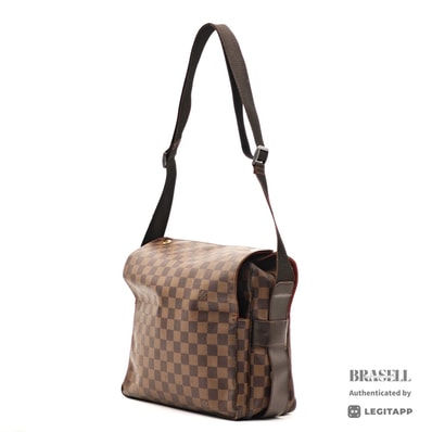 LOUIS VUITTON ルイ・ヴィトン ナヴィグリオ ダミエ ナヴィグリオ N45255 TH0060 ショルダーバッグ Damier Ebene Leather Brown レディース