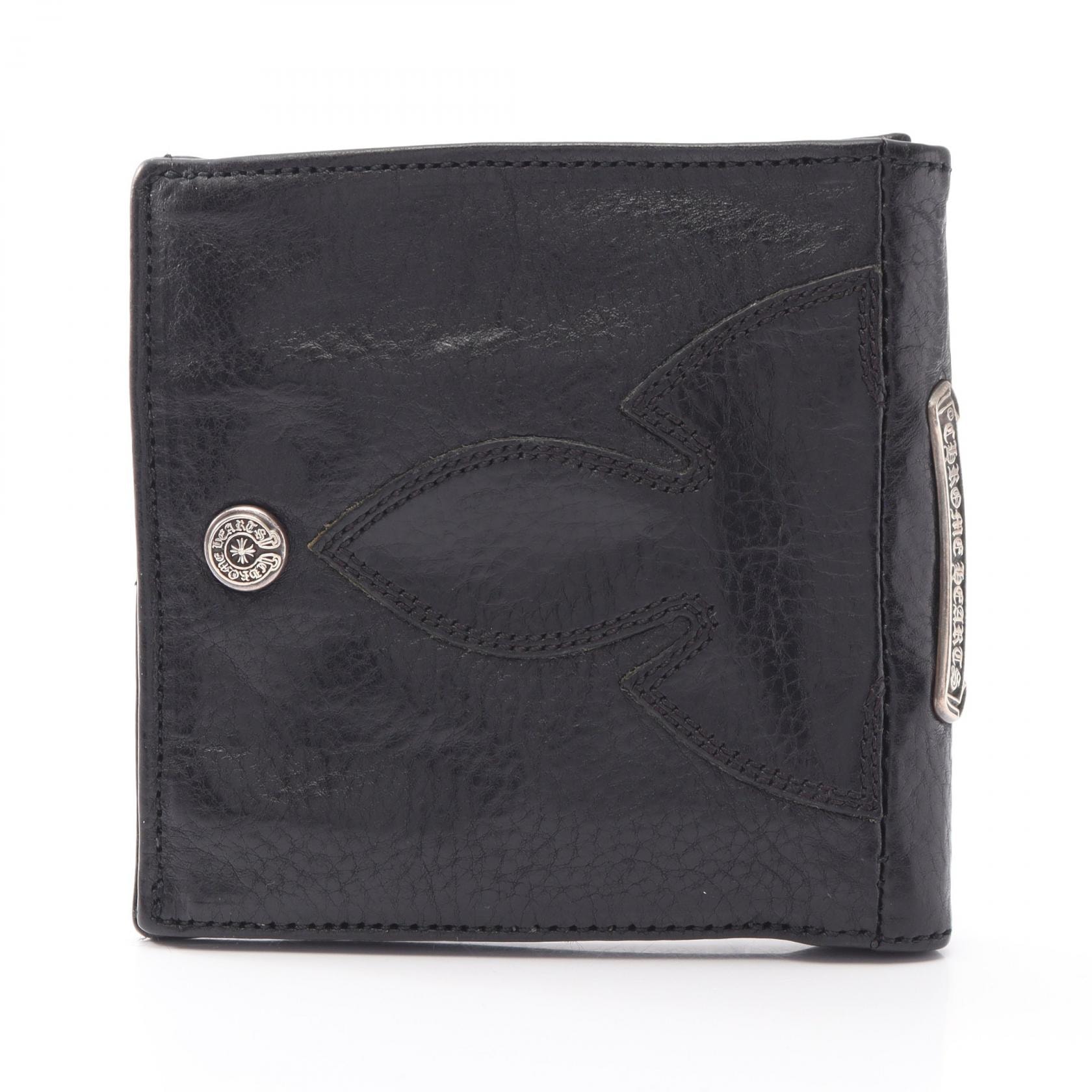 Chrome Hearts Flare Knee Cashing Wallet "Black"