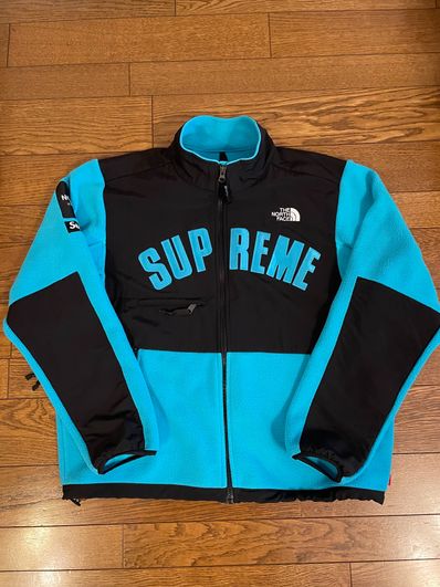 Supreme x The North Face Arc Logo Denali Fleece Jacket "Blue"