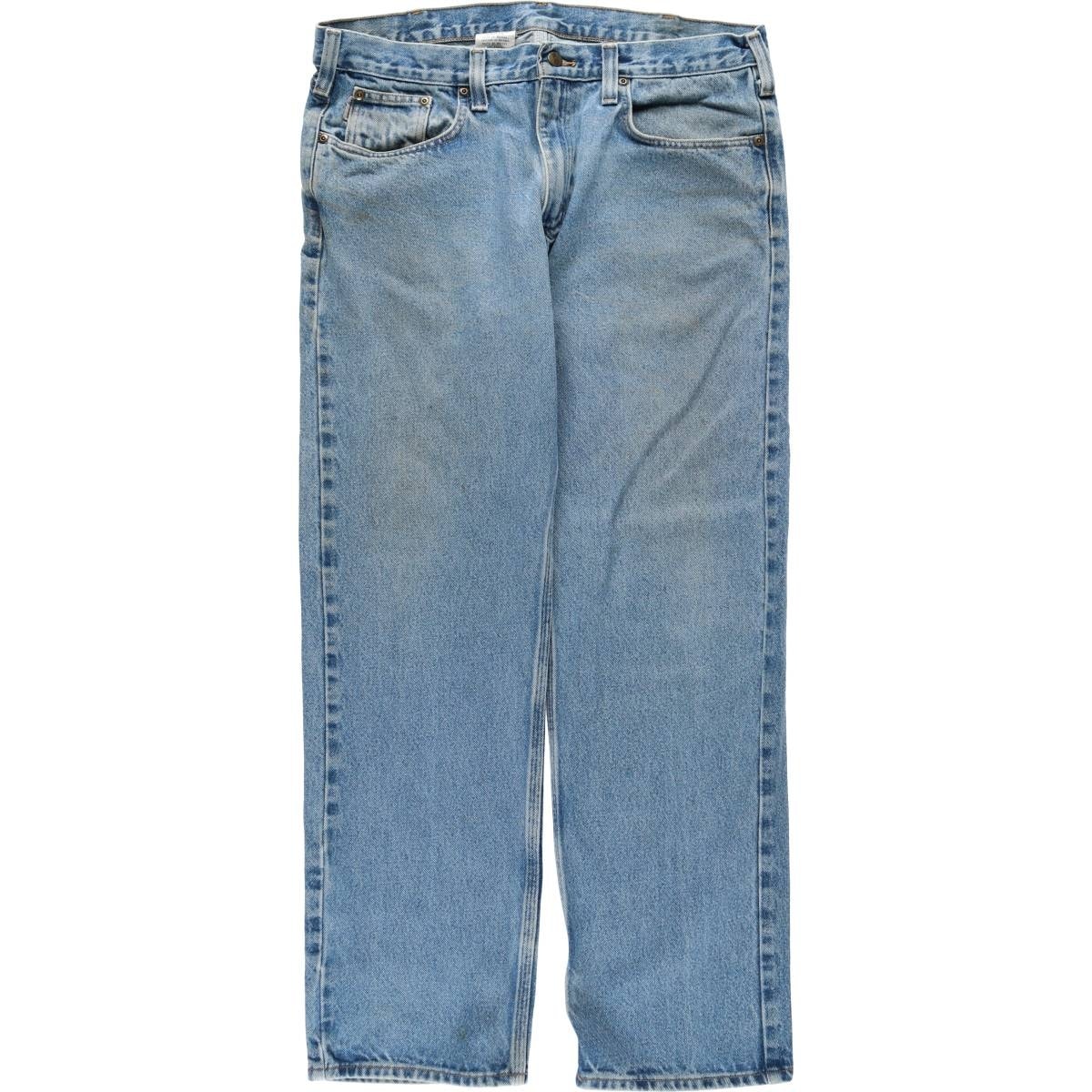 古着 カーハート Carhartt Traditional FIT テーパードデニムパンツ メンズw37相当/eaa640522