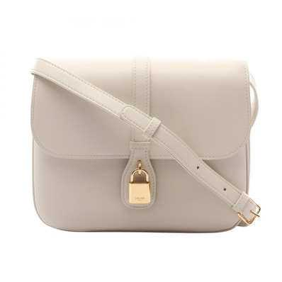 セリーヌ CELINE Medium Tabou ショルダーバッグ バッグ レザー レディース ホワイト系 196583DK1 【中古】