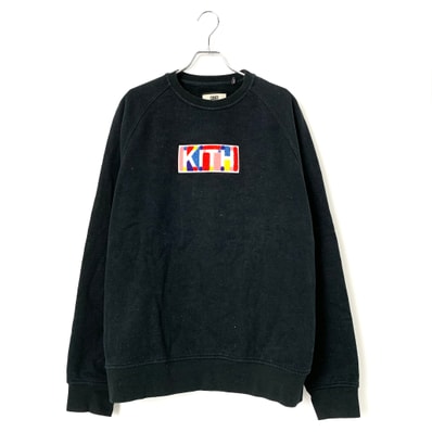 Kith Geo Color Crewneck Black