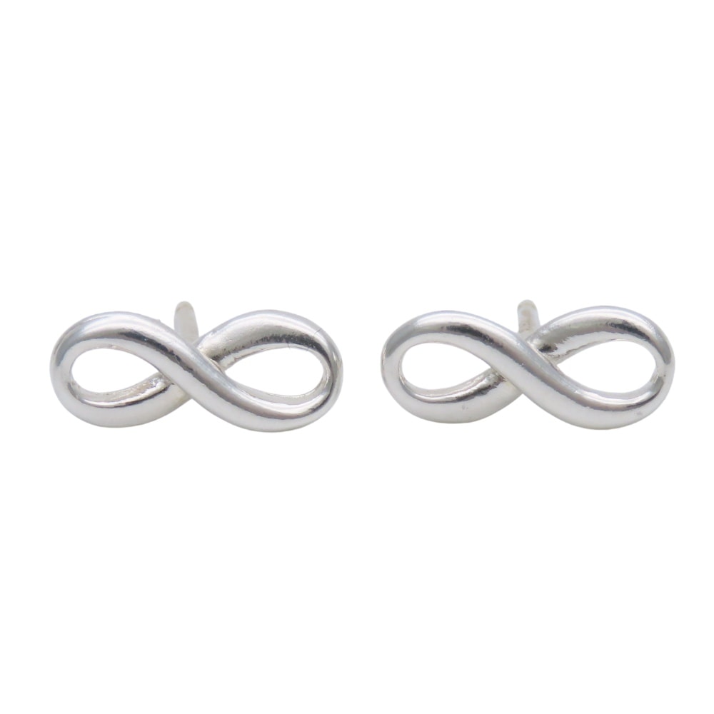 【中古】 ティファニー ピアス インフィニティ シルバー925 約1.1g シルバー アクセサリー レディース 女性 TIFFANY&Co.