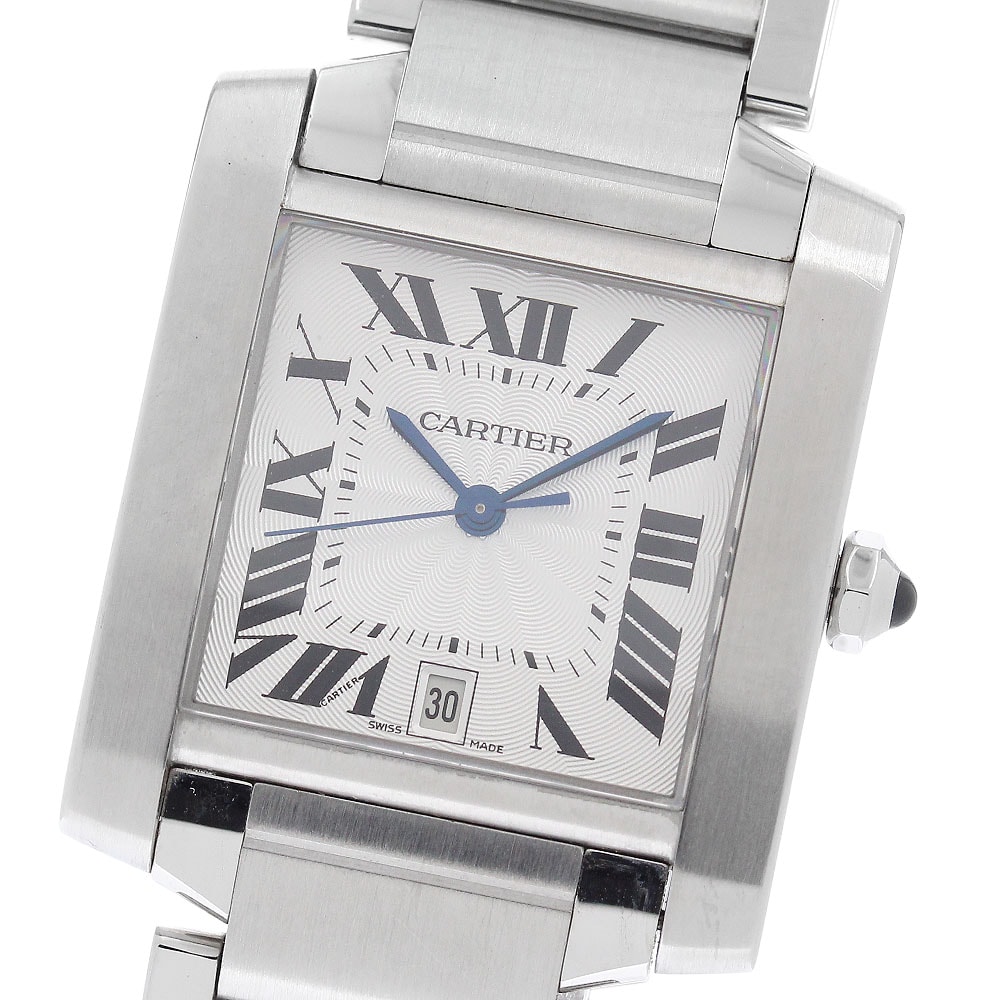 ☆良品 カルティエ タンクフランセーズLM W51002Q3 メンズ 【中古】