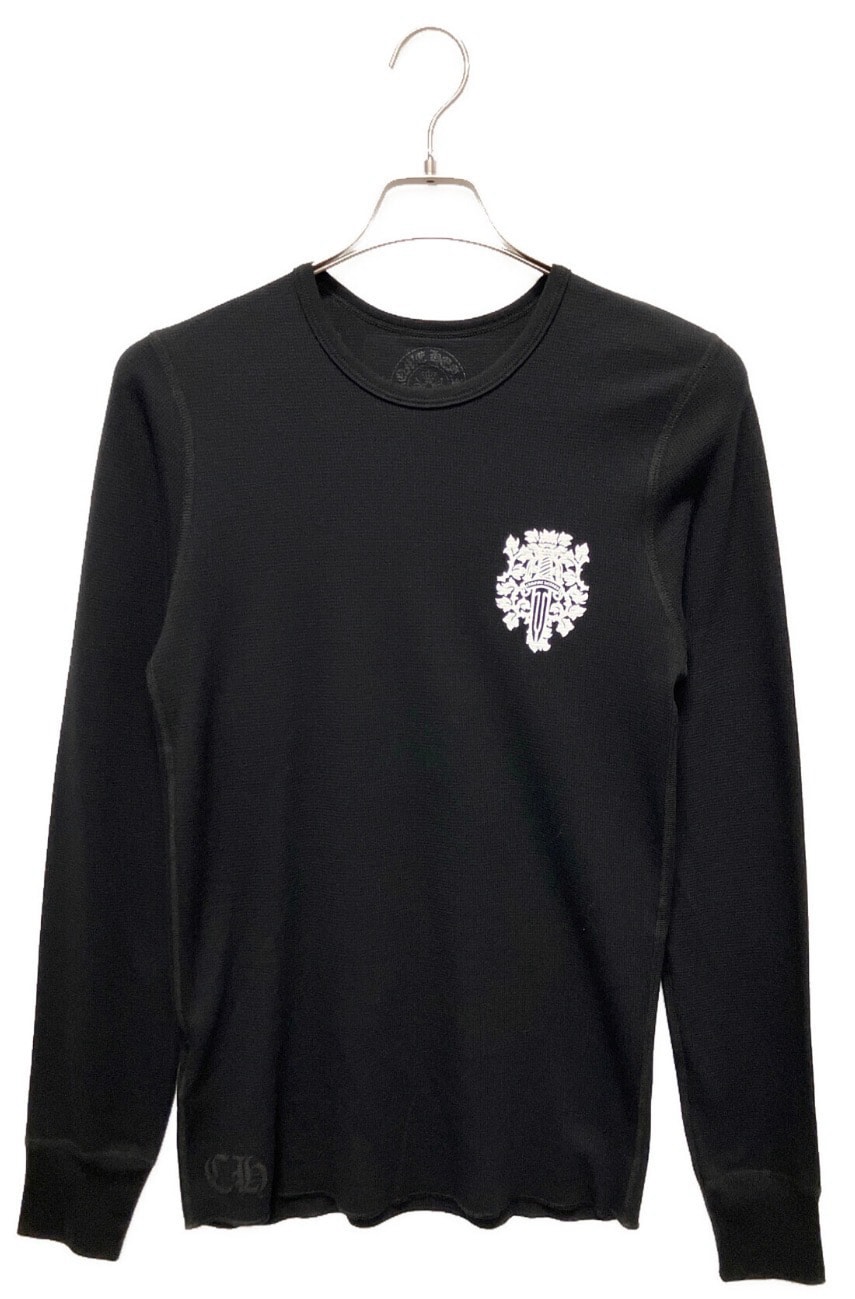 Chrome Hearts Dagger Waffle Thermal L/S Shirt "Black"