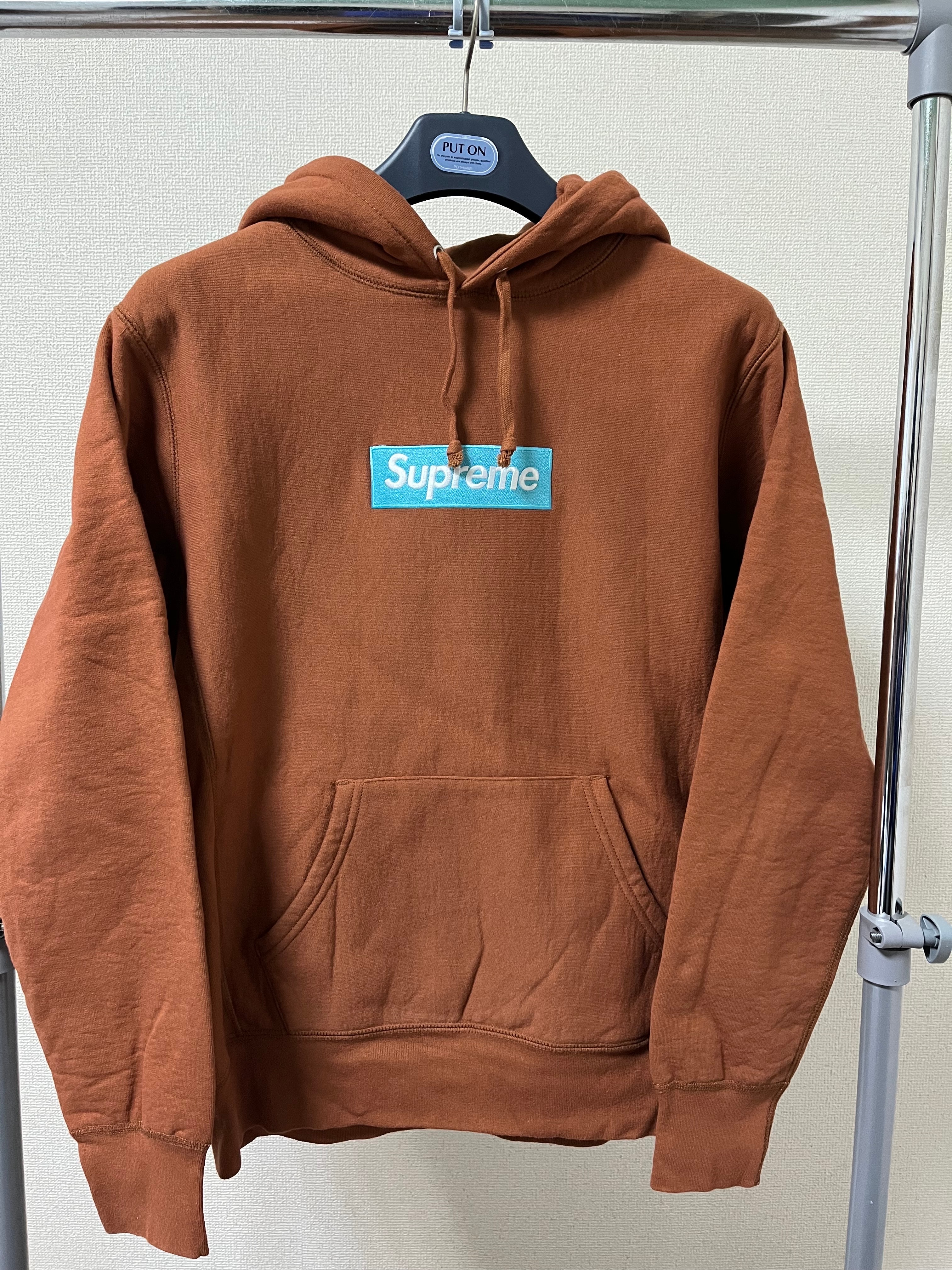 Supreme Box Logo Hooded Sweatshirt "Rust" (17FW)