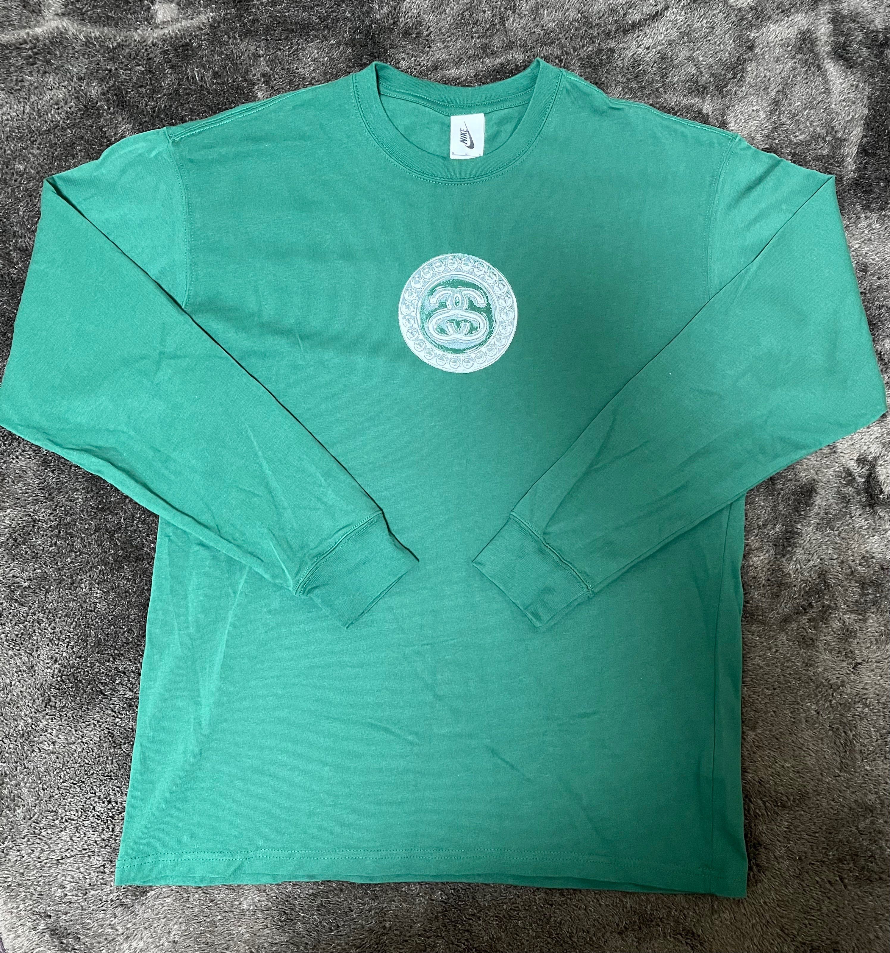 Nike x Stussy SS Link L/S T-Shirt "Green"