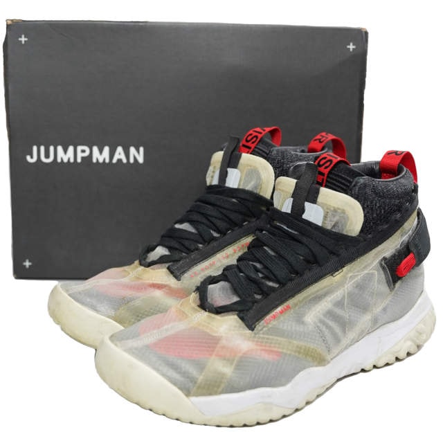 NIKE ナイキ JORDAN APEX-UTILITY ジョーダン アペックス ユーティリティ BQ7147-006 US9.5(27.5cm) BLACK/BLACK-UNIVERSITY RED ハイカット スニーカー シューズ s18028