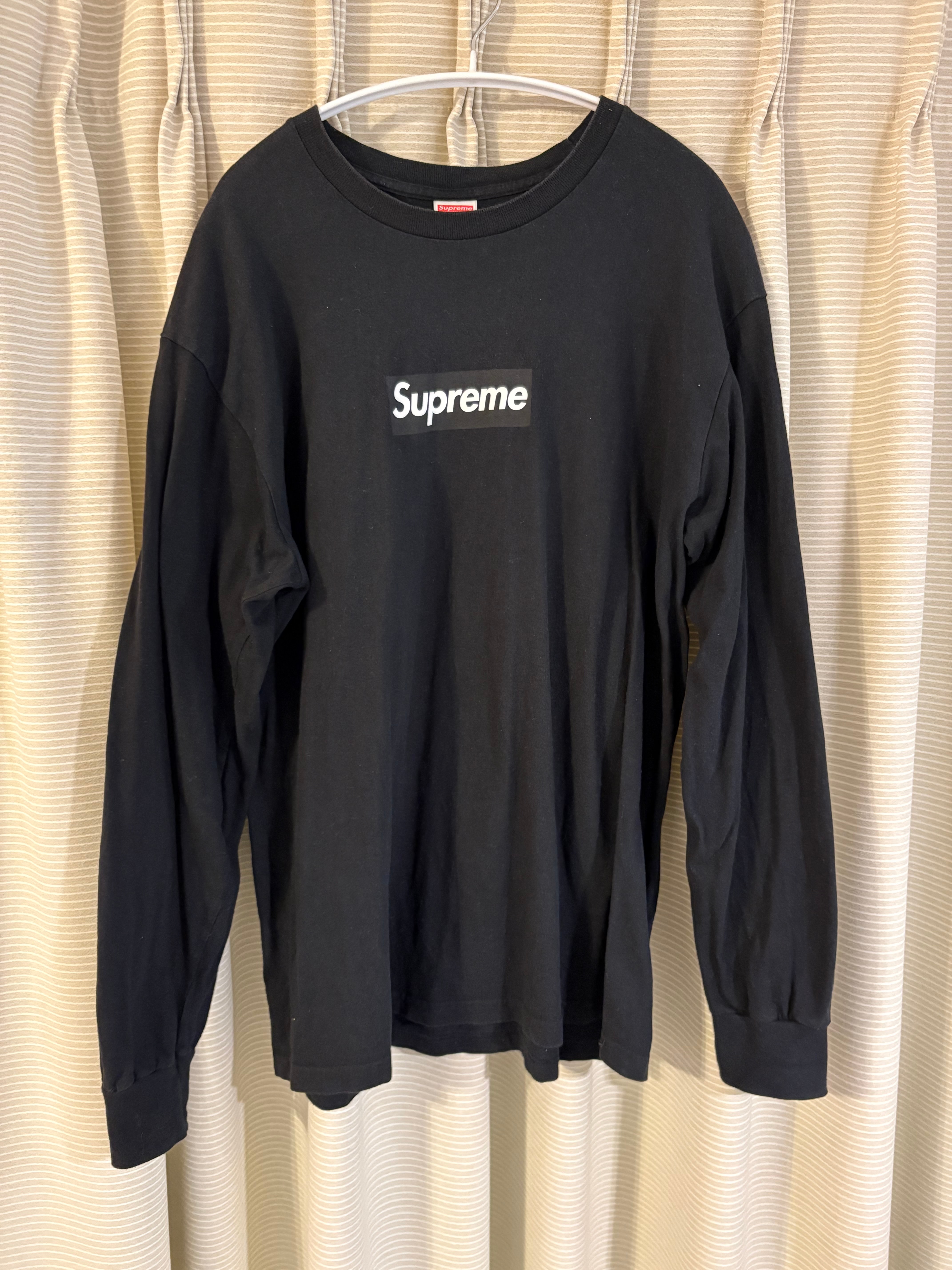 Supreme Box Logo L/S Tee "Black"