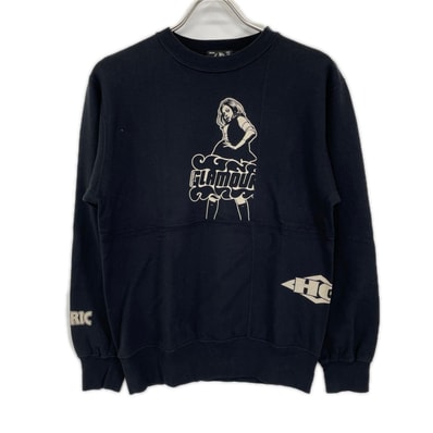 ヒステリックグラマー 02193CS01 19AW VIXEN SCRATCH プリント トレーナー S
