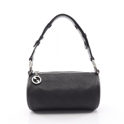 グッチ GUCCI ブロンディ ショルダーバッグ バッグ レザー レディース ブラック系 760170 【中古】