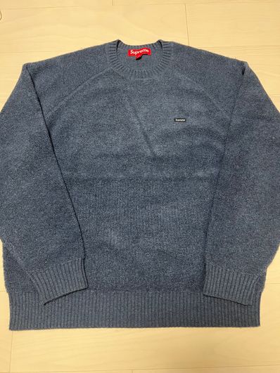 Supreme Terry Small Box Sweater "Blue"