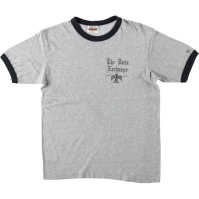 古着 80年代 ヘインズ Hanes POLY COTTON オレンジタグ リンガーTシャツ USA製 メンズM相当 ヴィンテージ/eaa641962