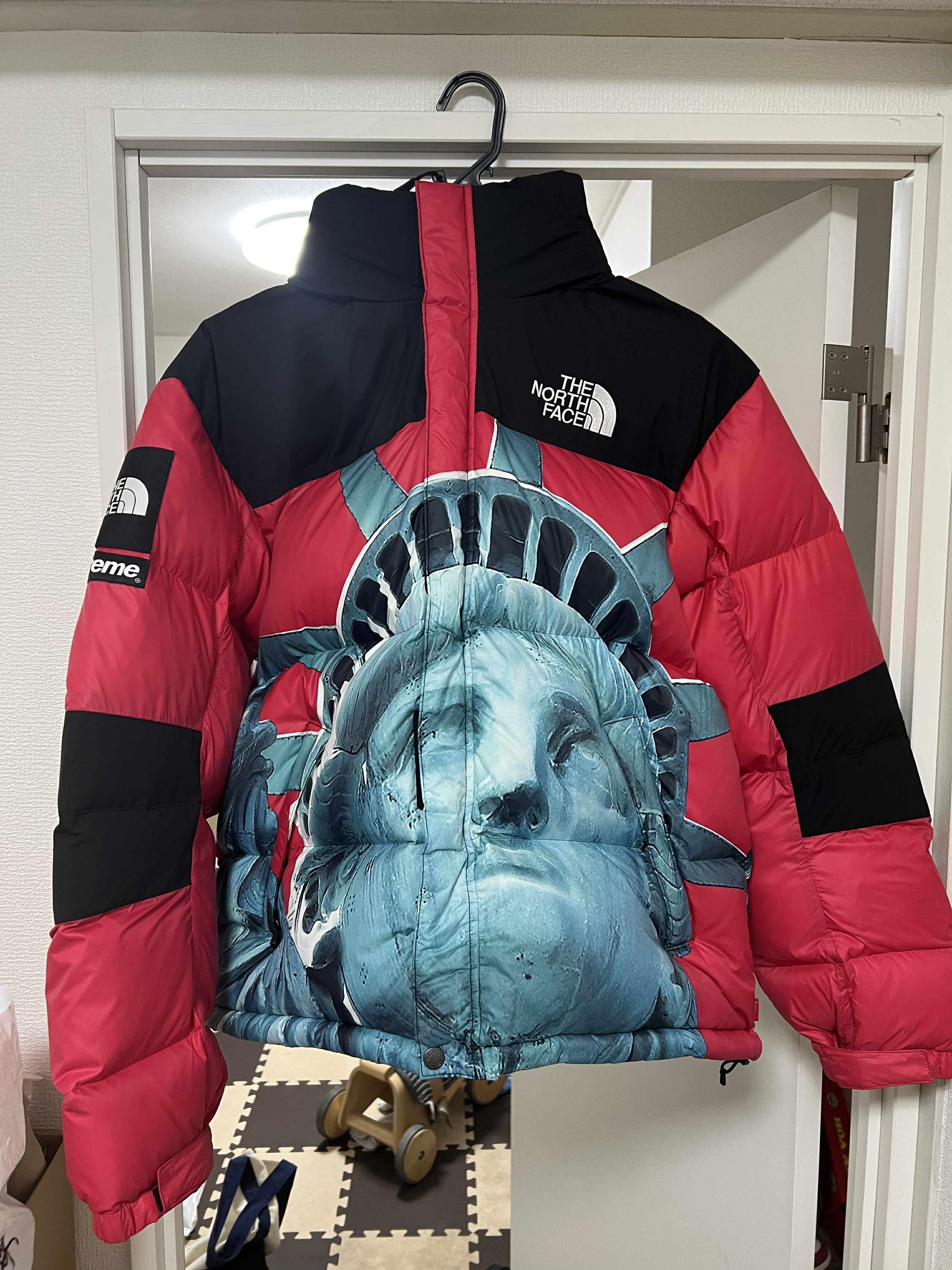 Supreme x The North Face Statue of Liberty Baltoro Jacket "Red"