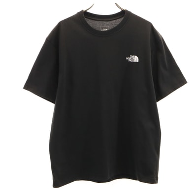 THE NORTH FACE ノースフェイス バンダナ スクエアロゴ 半袖 Tシャツ M ブラック NT32349 アウトドア