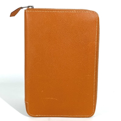 エルメス HERMES アザップ コンバイン ラウンドファスナー トラベルケース ロングウォレット 長財布 レザー I□刻 ゴールド
