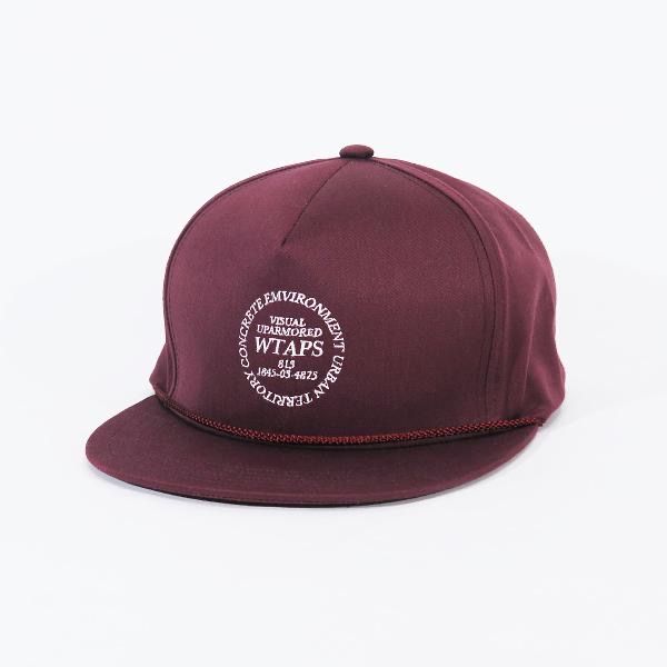 Wtaps Militia / Cap / CTPL. Twill. Ingredients "Burgundy"