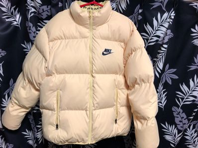 Supreme / Nike® Reversible Puffy Jacket "Yellow"