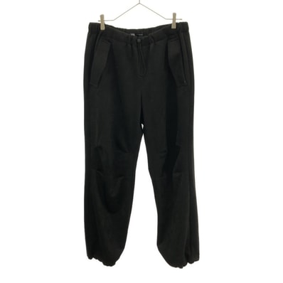 ZARA ザラ ロングパンツ L ブラック ウエストゴム