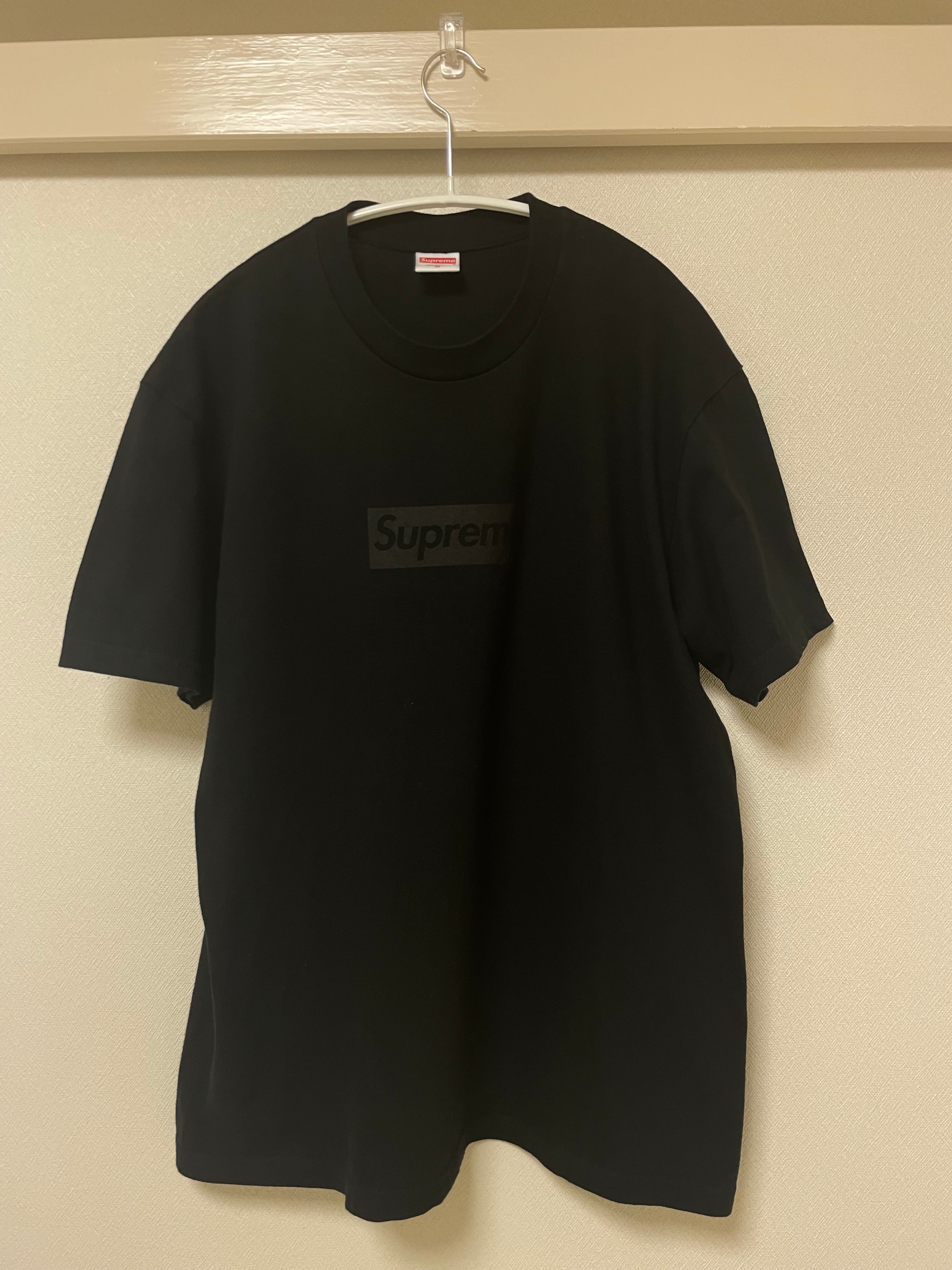 Supreme Tonal Box Logo Tee "Black"