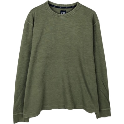 古着 90年代 ギャップ GAP オールドギャップ サーマルロンT ハニカム メンズL相当 ヴィンテージ/eaa620399
