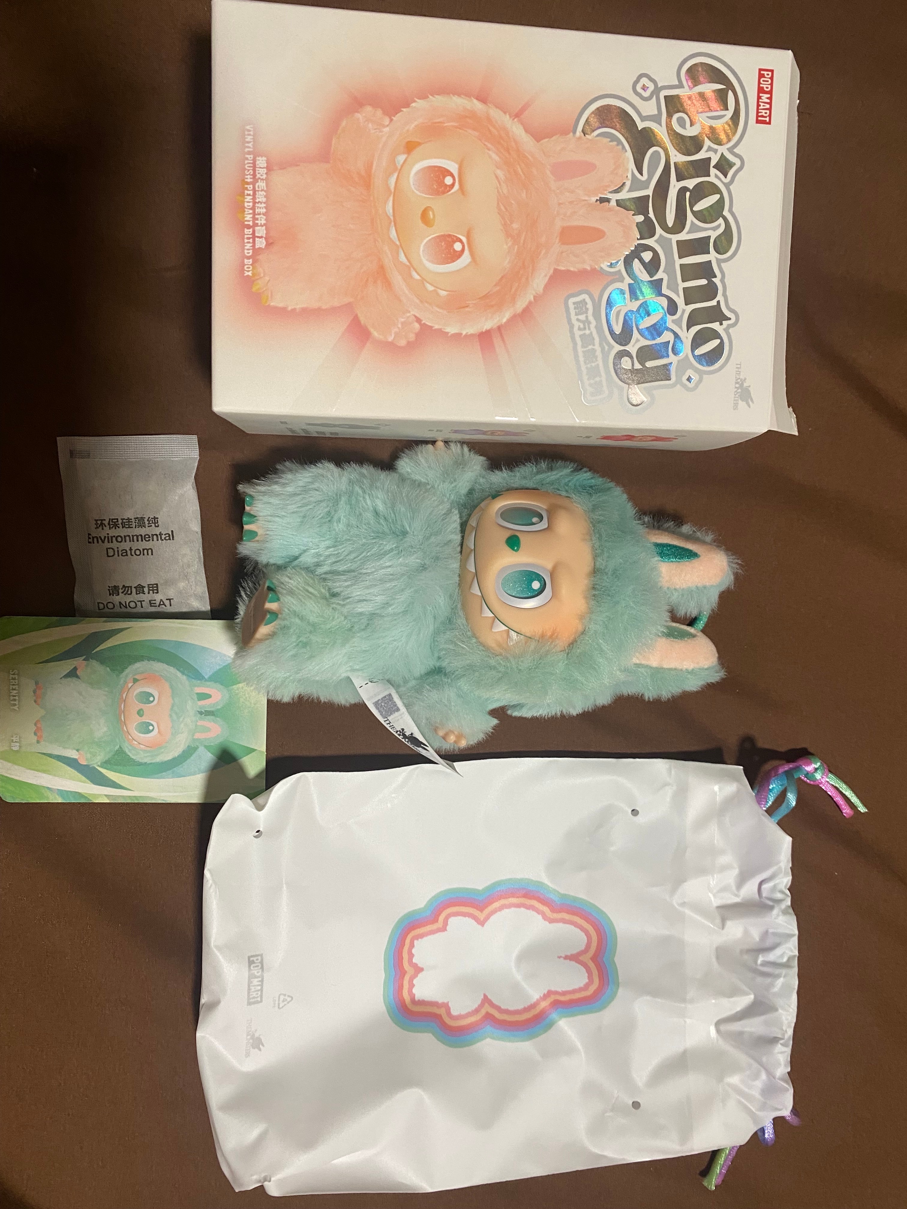 POP MART THE MONSTERS (LABUBU) Big into Energy Series Plush Pendant SERENITY