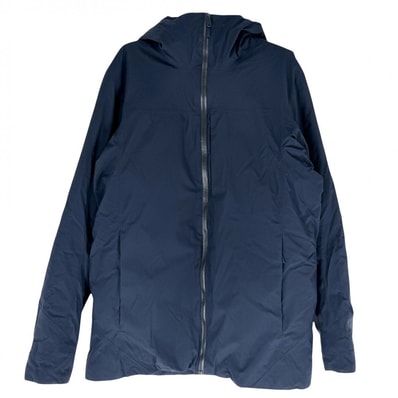 ARC'TERYX アークテリクス ジャケット アウター アパレル 服 ブルゾン フード付き M ネイビー 紺 ネイビー金具 ナイロン メンズ 冬【中古品】