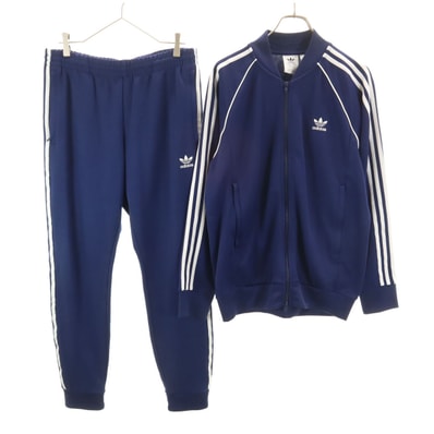 adidas アディダス トラックジャケット 上下セットアップ XO ブルー