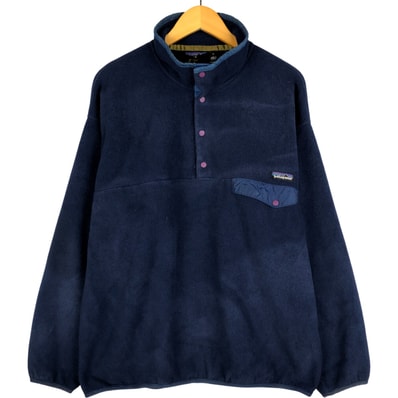 古着 90年代 パタゴニア Patagonia SYNCHILLA シンチラ スナップT 25450F92 ハーフスナップ フリースプルオーバー USA製 メンズXL相当 ヴィンテージ/evb032343