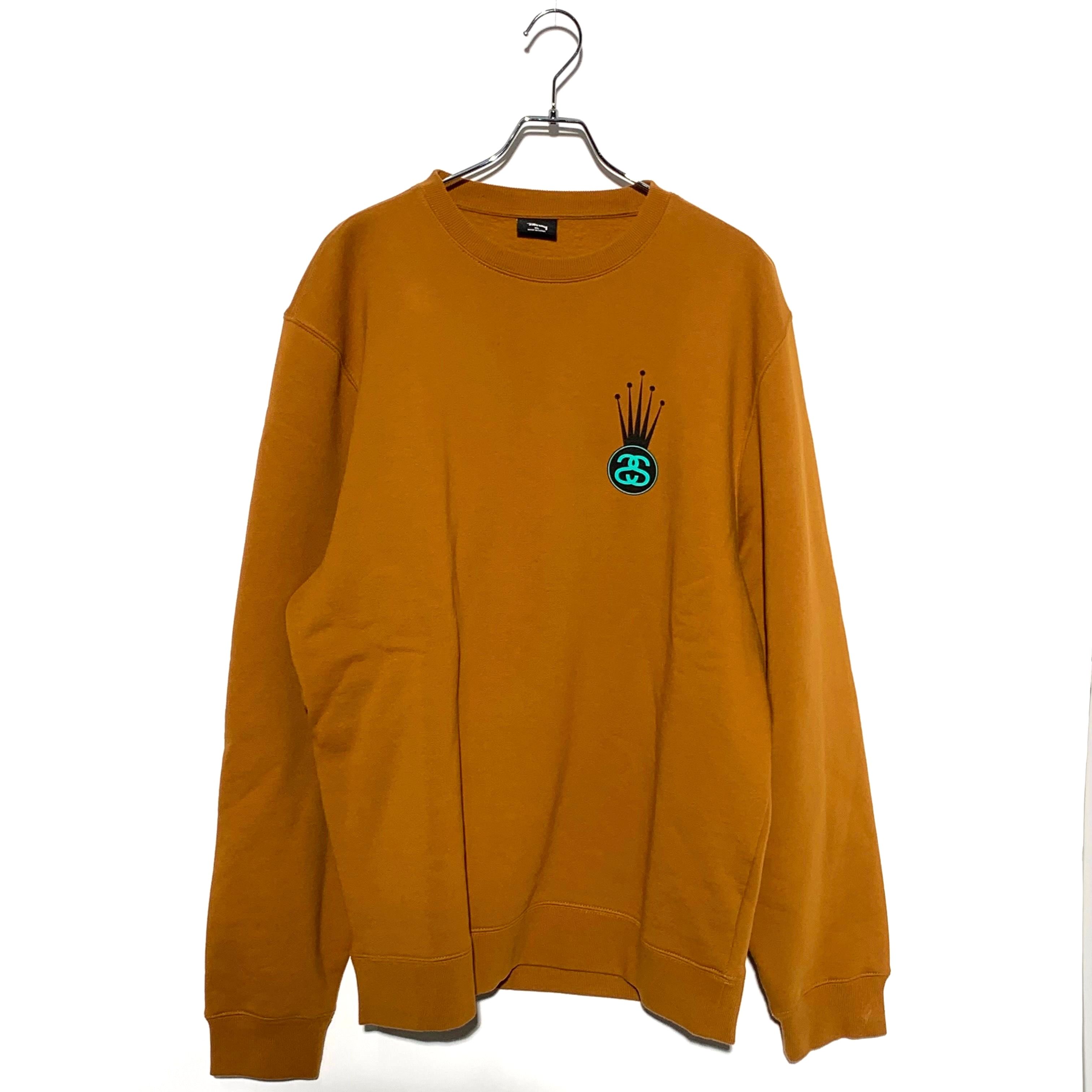 STUSSY CROWN LINK CREW Brown