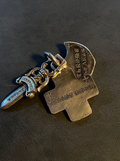 Chrome Hearts Key Ring 3 Trinket "Silver"