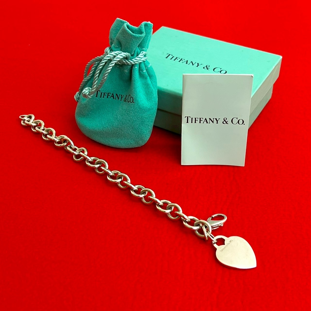 TIFFANY&Co. ティファニー リターントゥ ハートタグ シルバー925 ブレスレット シルバー
 30627
