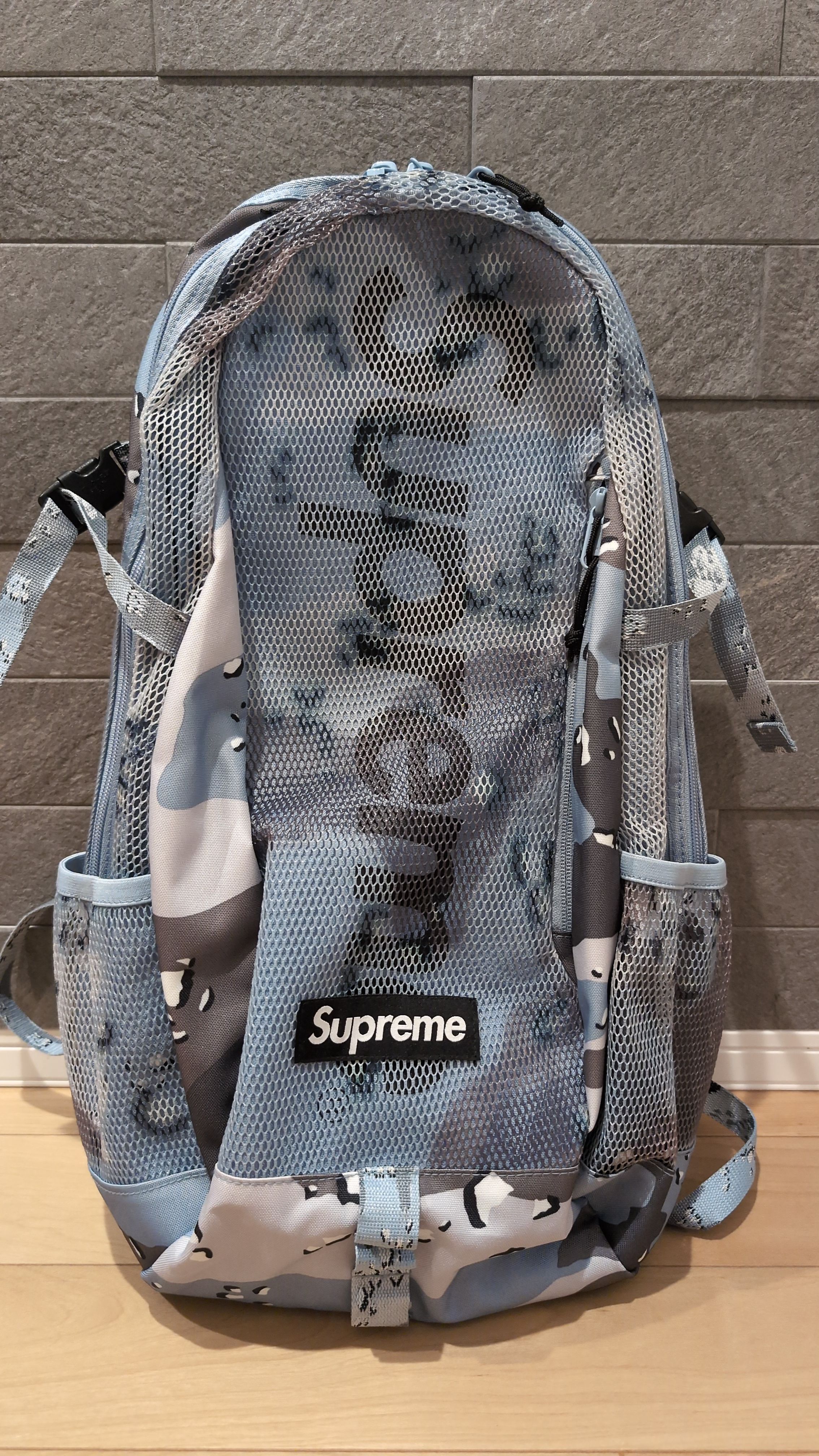 Supreme 20SS Backpack "Camo Blue"