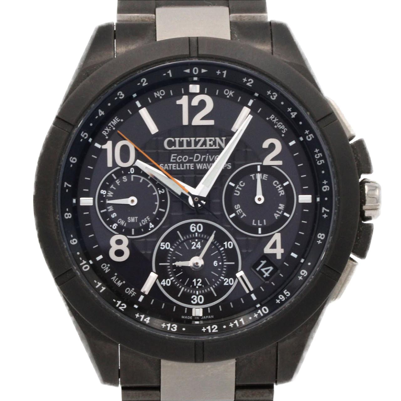 シチズン アテッサ サテライトウエーブ F900-T023525/CC9075-52E TI ソーラークォーツ