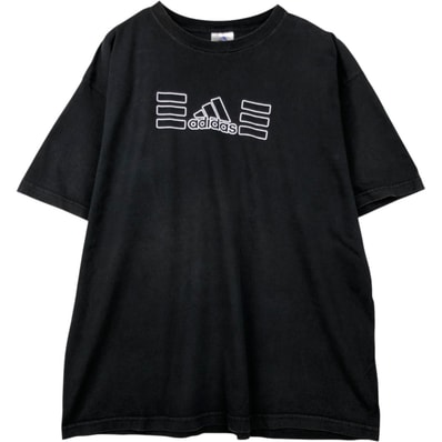 古着 アディダス adidas ロゴTシャツ メンズXL相当/eaa623833