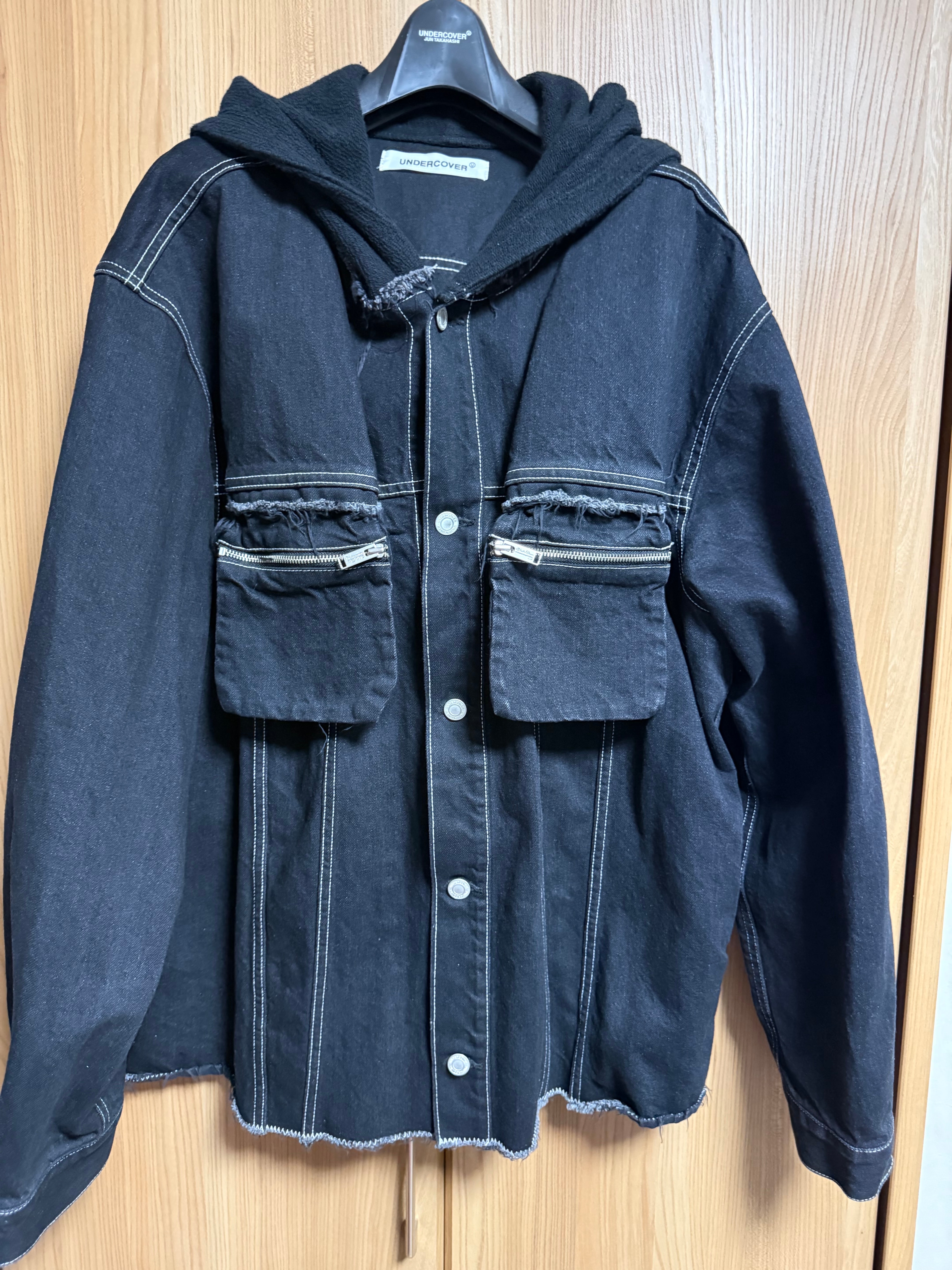 フードドッキング デニムジャケット (またはカットオフGジャン)品番: UP2C4201定価: 59,400円 (税込)