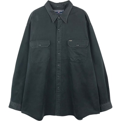 古着 ラルフローレン Ralph Lauren POLO SPORT ポロスポーツ 長袖 コットンシャツ メンズXXL相当/eaa666223